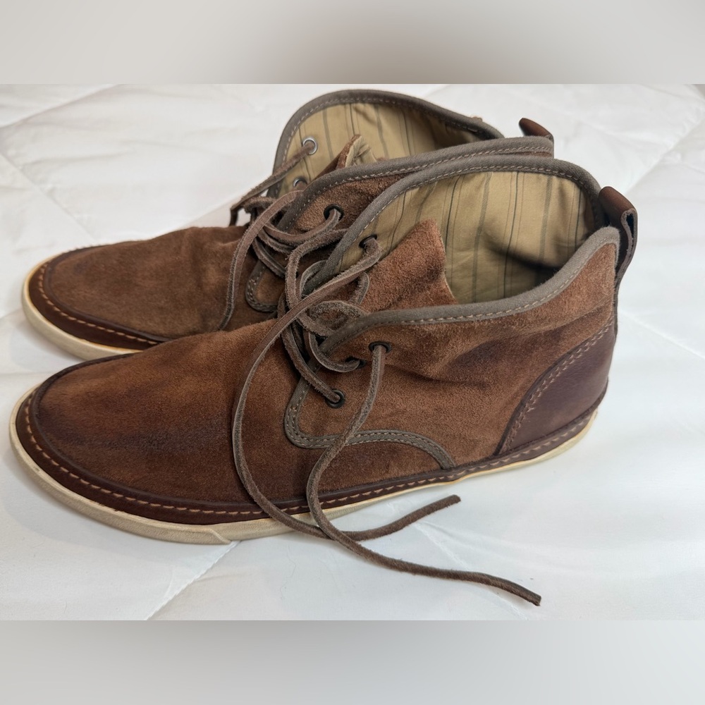 John Varvatos x Converse Sprint Grip Chukka Boots Brown Suede 9.5 112067